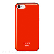 【iPhone8/7 ケース】iSPACE デザインケース (Color レッド)