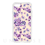【iPhoneSE(第3/2世代)/8/7 ケース】HYBRID CASE for iPhoneSE(第2世代)/8/7 (Violet Blossom)