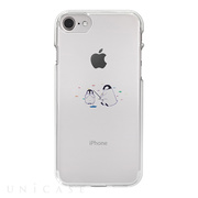 【iPhone8/7 ケース】ソフトクリアケース (ミニ動物 ペンギン)