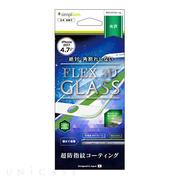 【iPhone8/7 フィルム】[FLEX 3D]複合フレームガラス (ホワイト)