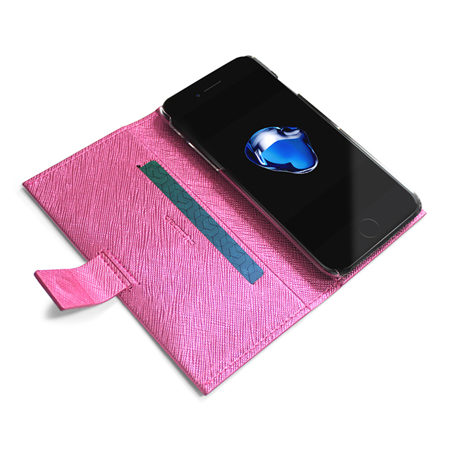 【iPhoneSE(第3/2世代)/8/7 ケース】glitter JACKET (ピンク)サブ画像