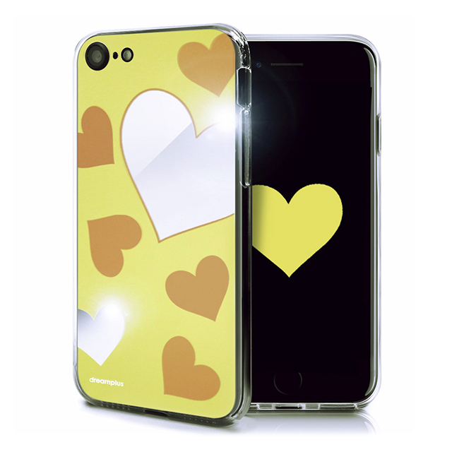 【iPhoneSE(第3/2世代)/8/7 ケース】Heart MIRROR CASE (イエロー)goods_nameサブ画像