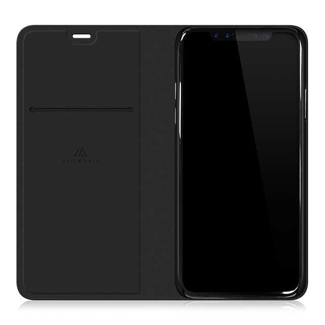 【iPhoneXS/X ケース】Material Booklet Pure (Black)サブ画像