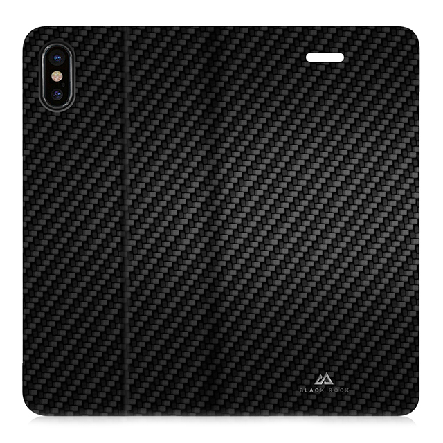【iPhoneXS/X ケース】Flex Carbon Booklet (Black)goods_nameサブ画像