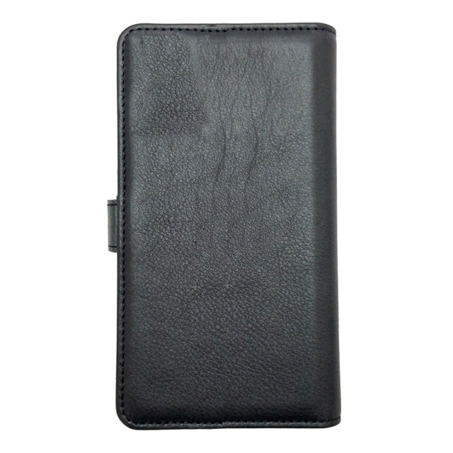 【iPhoneXS/X ケース】Genuine Leather slider Folio Wallet (Black)サブ画像