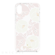 【iPhoneXS/X ケース】Protective Hardshell Case (Nouveau Poppy Pink Sand/Rose)