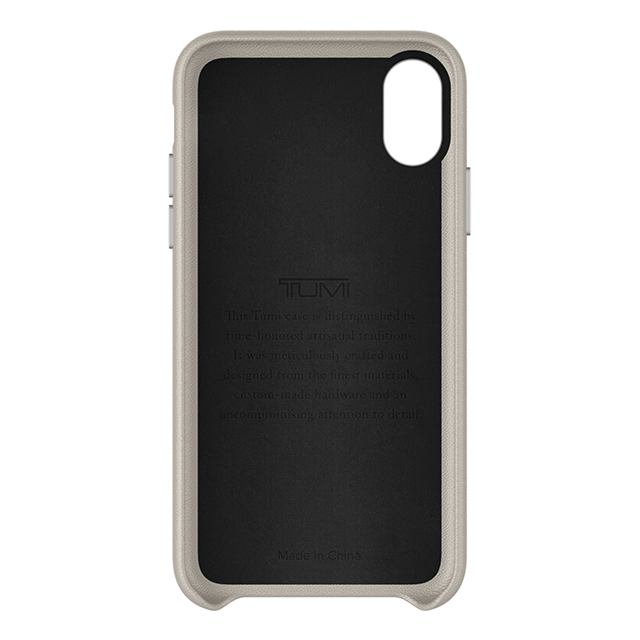 【iPhoneX ケース】Leather Wrap Case (Grey)サブ画像