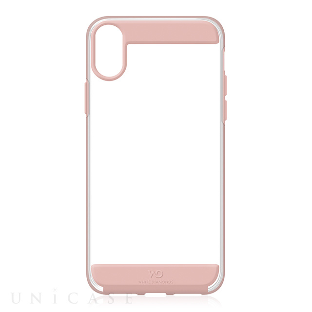 【iPhoneXS/X ケース】Innocence Case (Clear/Rose Gold)