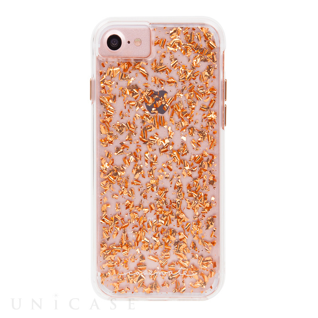 【iPhoneSE(第3/2世代)/8/7/6s/6 ケース】Karat Case (Rose Gold)