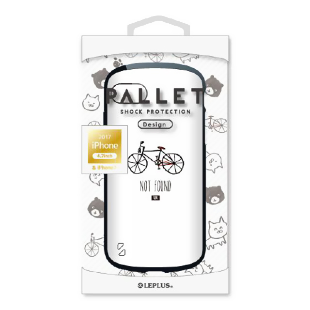 【iPhoneSE(第3/2世代)/8/7 ケース】耐衝撃ハイブリッドケース「PALLET Design」 (自転車)goods_nameサブ画像