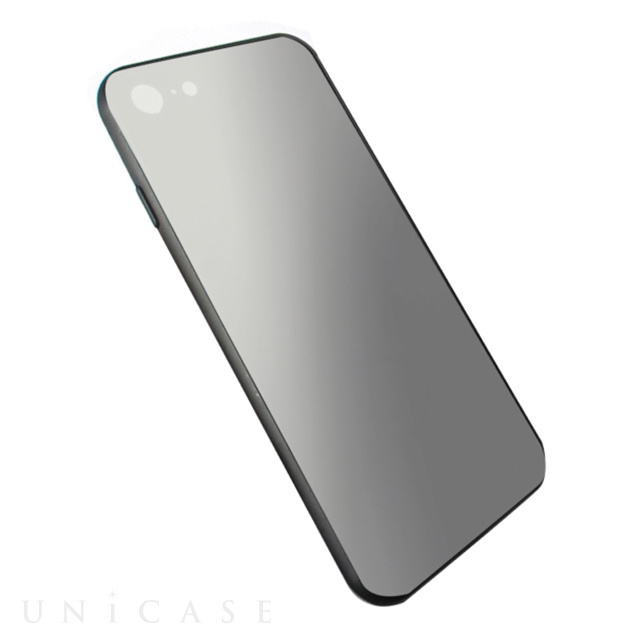 Iphonese 第2世代 8 7 ケース 背面ガラスシェルケース Shell Glass シルバー 画像一覧 Unicase