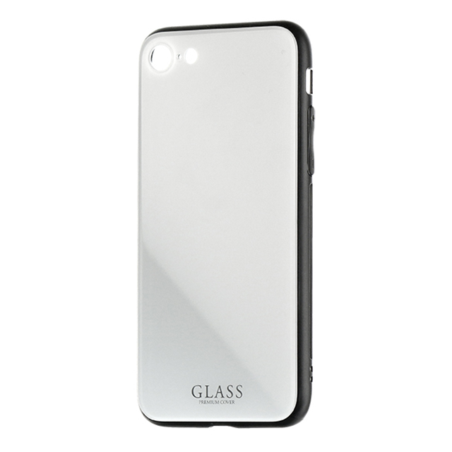 【iPhoneSE(第3/2世代)/8/7 ケース】背面ガラスシェルケース「SHELL GLASS」 (シルバー)サブ画像