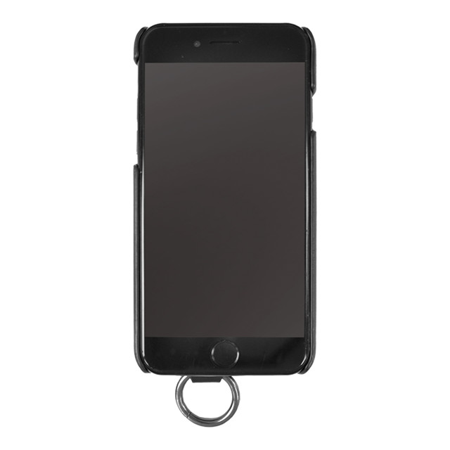 【iPhoneSE(第3/2世代)/8/7/6s/6 ケース】BLACK BY MOUSSY スタッズベルト付き背面ケース(ブラック)サブ画像