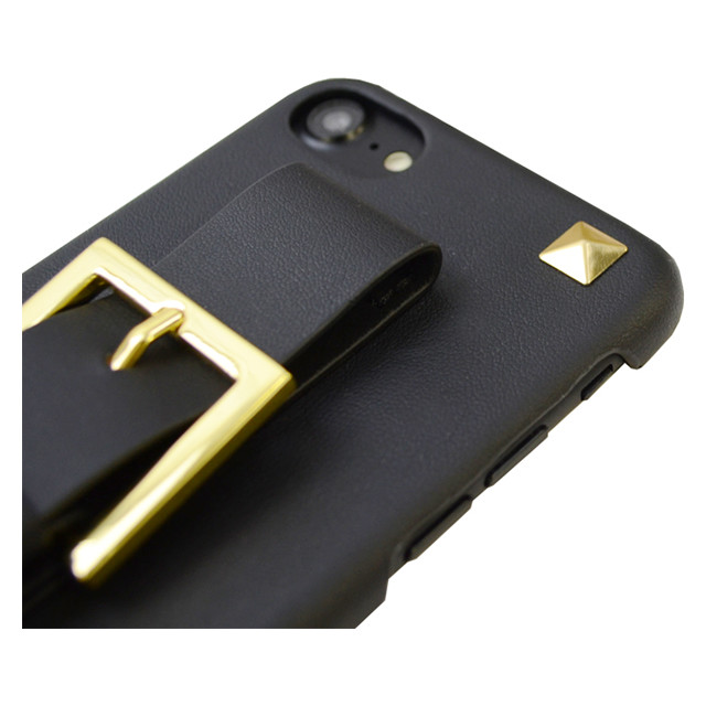【iPhoneSE(第3/2世代)/8/7/6s/6 ケース】BLACK BY MOUSSY ベルト付き背面ケース(ブラック)goods_nameサブ画像