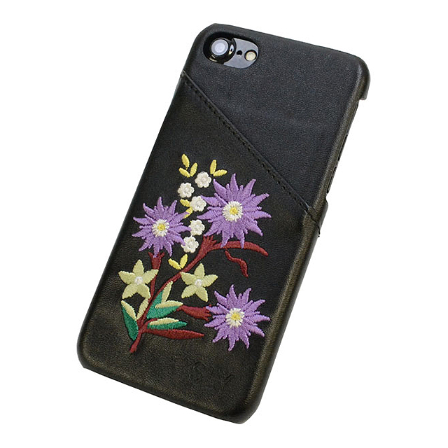 【iPhoneSE(第3/2世代)/8/7/6s/6 ケース】SLY 背面ケース EMBROIDER(BLACK)goods_nameサブ画像