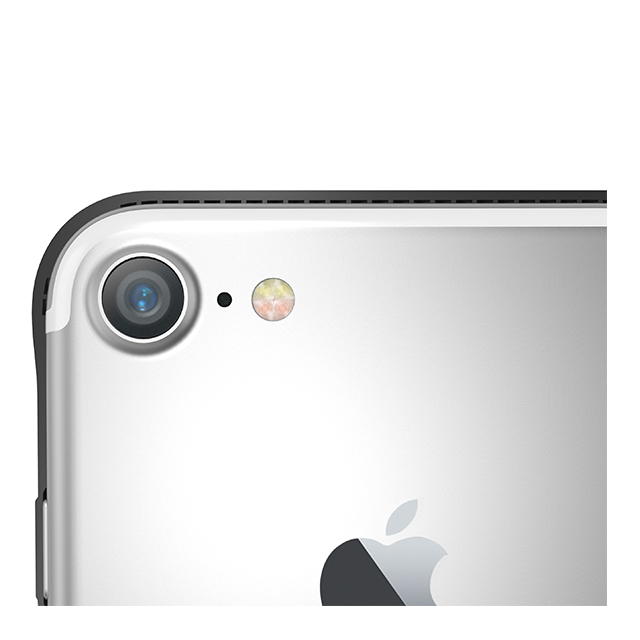 【iPhone8/7/6s/6 ケース】液晶保護ガラス付き! 耐衝撃ケース ZERO GEL ブラックサブ画像