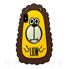 【iPhoneXS/X ケース】FUNNYMAL’S (LION)