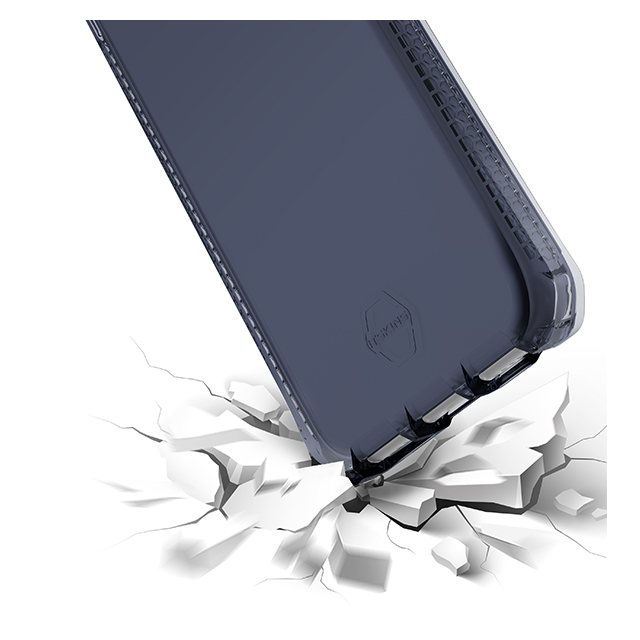 【iPhone8/7/6s/6 ケース】液晶保護ガラス付き! 耐衝撃ケース SPECTRUM ネイビーサブ画像