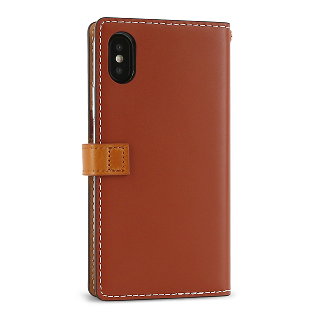 【iPhoneXS/X ケース】WETHERBY SNAP (Red Brown)サブ画像