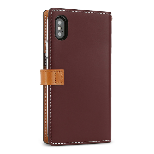【iPhoneXS/X ケース】WETHERBY SNAP (Dark Brown)goods_nameサブ画像
