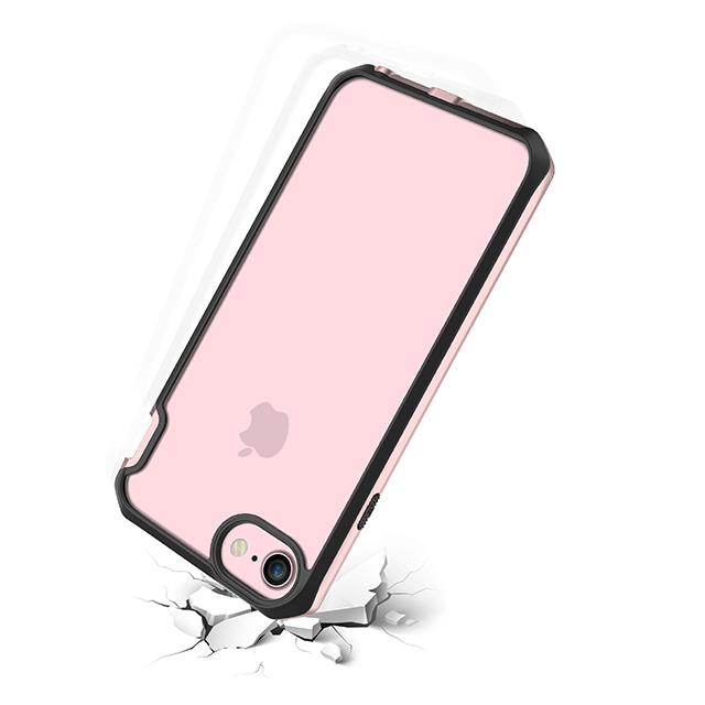 【iPhone8/7/6s/6 ケース】液晶保護ガラス付き! 耐衝撃ケース VENUMシリーズ ローズゴールドサブ画像