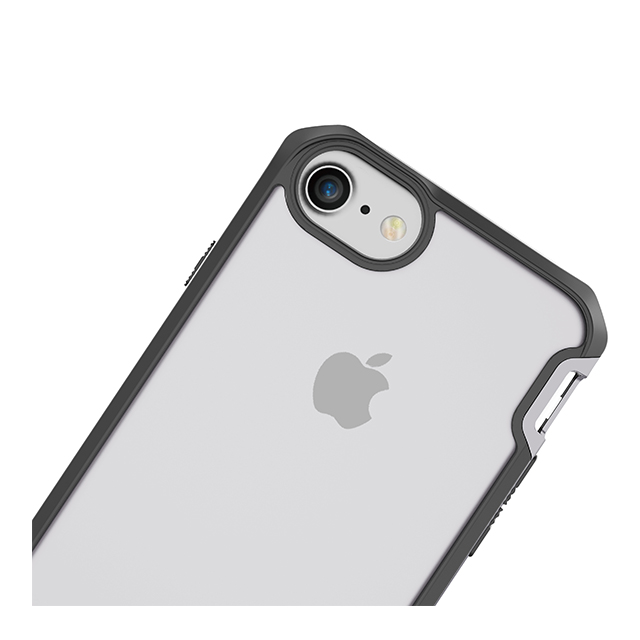 【iPhone8/7/6s/6 ケース】液晶保護ガラス付き! 耐衝撃ケース VENUMシリーズ シルバーサブ画像