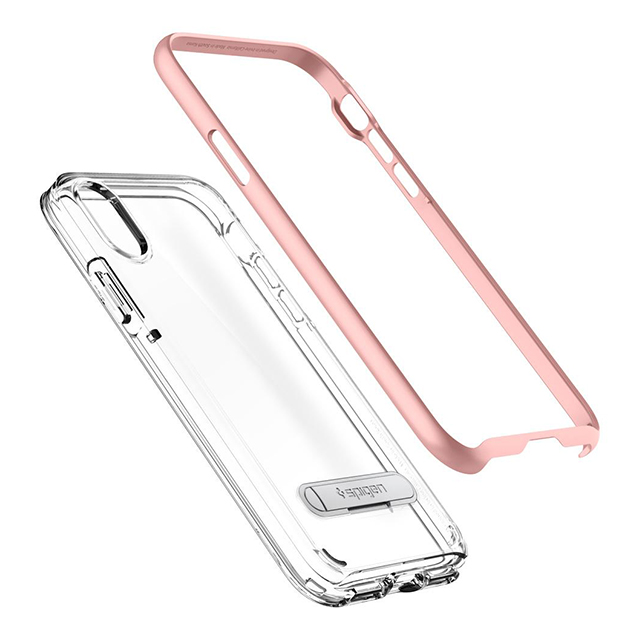 【iPhoneX ケース】Crystal Hybrid (Rose Gold)サブ画像