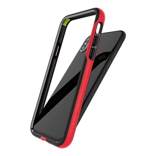【iPhoneXS/X ケース】Level Silhouette Case (Red)サブ画像
