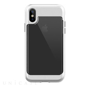 【iPhoneXS/X ケース】Sentinel Contour Case (White)