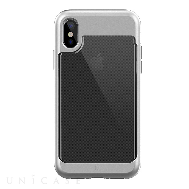 【iPhoneXS/X ケース】Sentinel Contour Case (Silver)