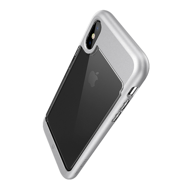 【iPhoneXS/X ケース】Sentinel Contour Case (Silver)サブ画像