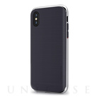 【iPhoneXS/X ケース】INFINITY (Navy/Silver)