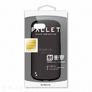 【iPhone8 Plus/7 Plus ケース】耐衝撃ハイブリッドケース「PALLET」 (ブラック)