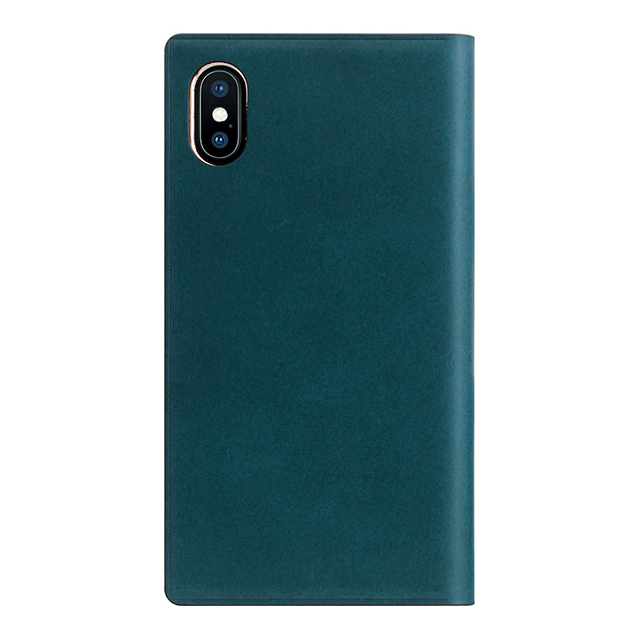 【iPhoneXS/X ケース】Buttero Leather Case (ブルー)サブ画像