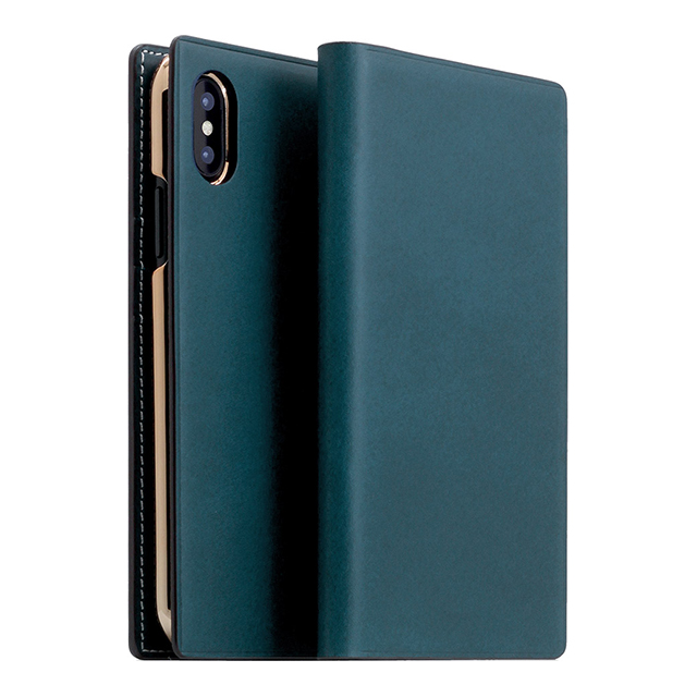 【iPhoneXS/X ケース】Buttero Leather Case (ブルー)goods_nameサブ画像