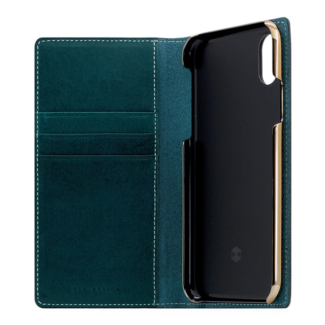 【iPhoneXS/X ケース】Minerva Box Leather Case (ブルー)goods_nameサブ画像
