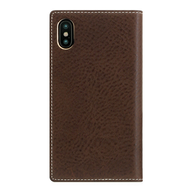 【iPhoneXS/X ケース】Minerva Box Leather Case (ブラウン)サブ画像