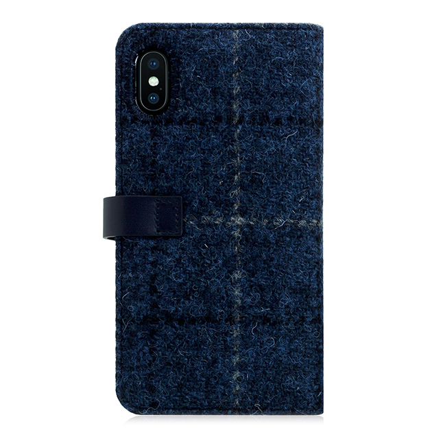 【iPhoneXS/X ケース】Harris Tweed Diary (ネイビー)goods_nameサブ画像