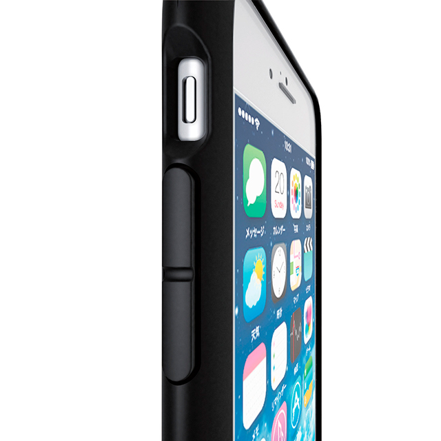 【iPhone8/7 ケース】TOUGH SLIM Premium (ヘアライン ブラック)サブ画像