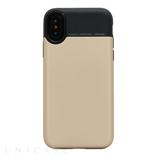 【iPhoneXS/X ケース】Card Holder Case (GOLD)