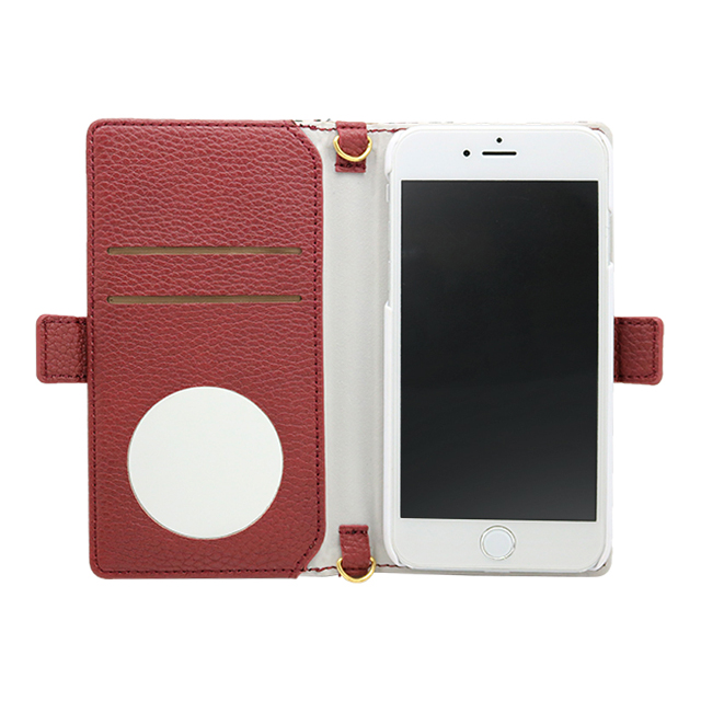 【iPhoneSE(第3/2世代)/8/7/6s/6 ケース】Zipper Case (RED)goods_nameサブ画像