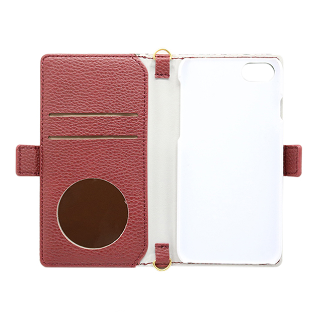 【iPhoneSE(第3/2世代)/8/7/6s/6 ケース】Zipper Case (RED)サブ画像