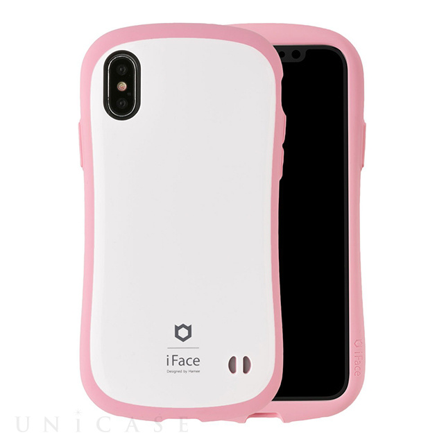 iPhoneXS/X ケース】iFace First Class Pastelケース (ホワイト/ピンク) iFace iPhoneケースは  UNiCASE