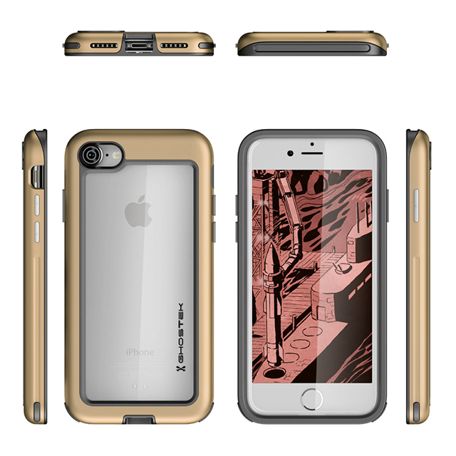 【iPhoneSE(第3/2世代)/8/7 ケース】Atomic Slim (Gold) GHOSTEK PRODUCTS | iPhone