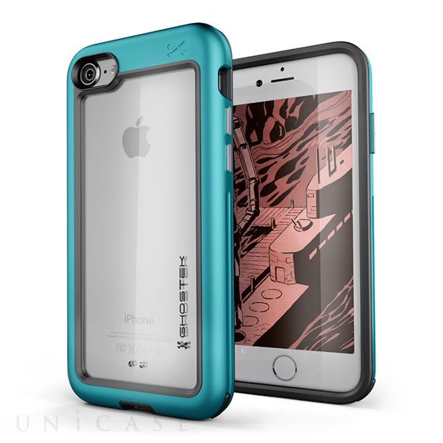 【iPhoneSE(第3/2世代)/8/7 ケース】Atomic Slim (Teal)