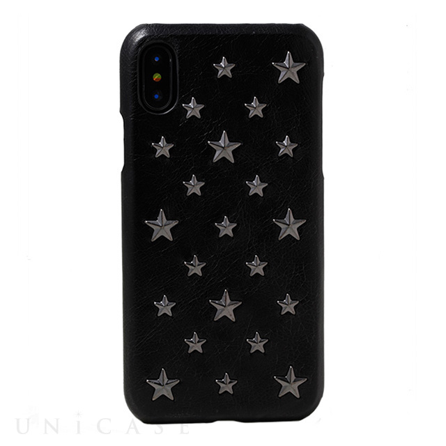 【iPhoneXS/X ケース】Star Studs 805 (ブラック)