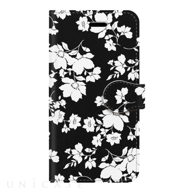 【iPhone8/7 ケース】手帳型ケース (seamless flower)