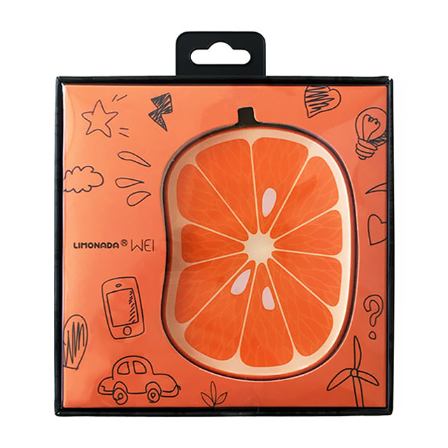 フルーバfuru-baモバイルバッテリー4000 (オレンジ)goods_nameサブ画像