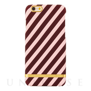 【iPhone6s/6 ケース】R＆F Classic (Satin Stripe/Berry)