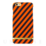 【iPhone6s/6 ケース】R＆F Classic (Satin Stripe/Tangerine)